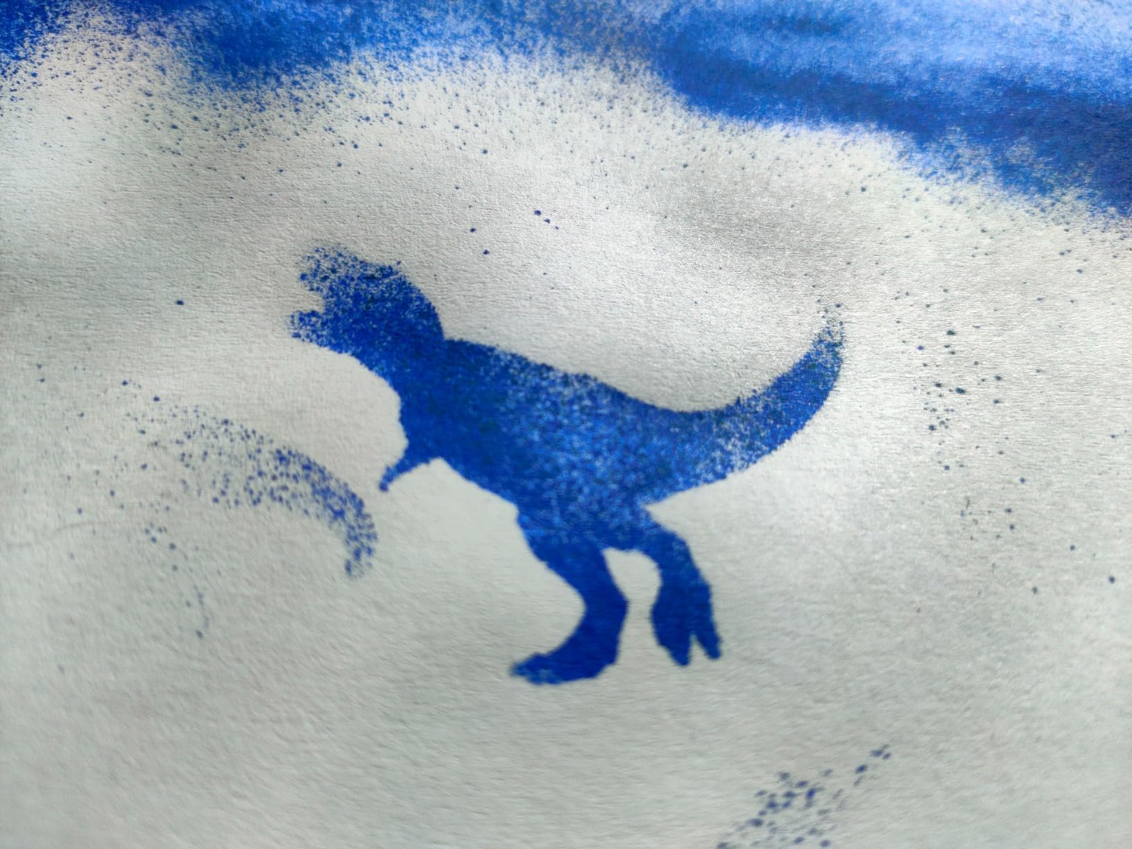 Tigvio Airbrush Set Kinder, Elektrischer Farbsprühstift mit 12 Filzstiften & 6 Schablonen