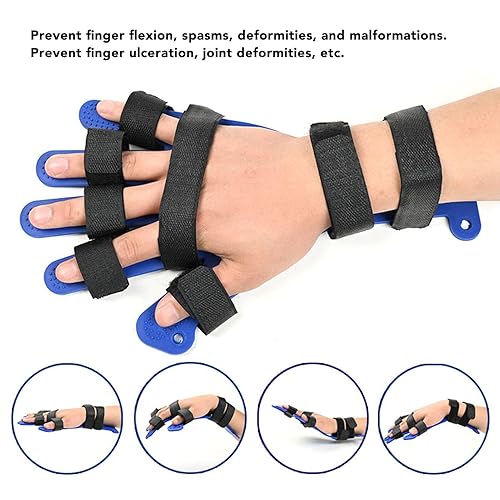 Miniatura 2 de VBESTLIFE Ortesis de dedo para niños, férula de mano de entrenamiento de extensión de la junta de apoyo dispositivo de rehabilitación de dedos para