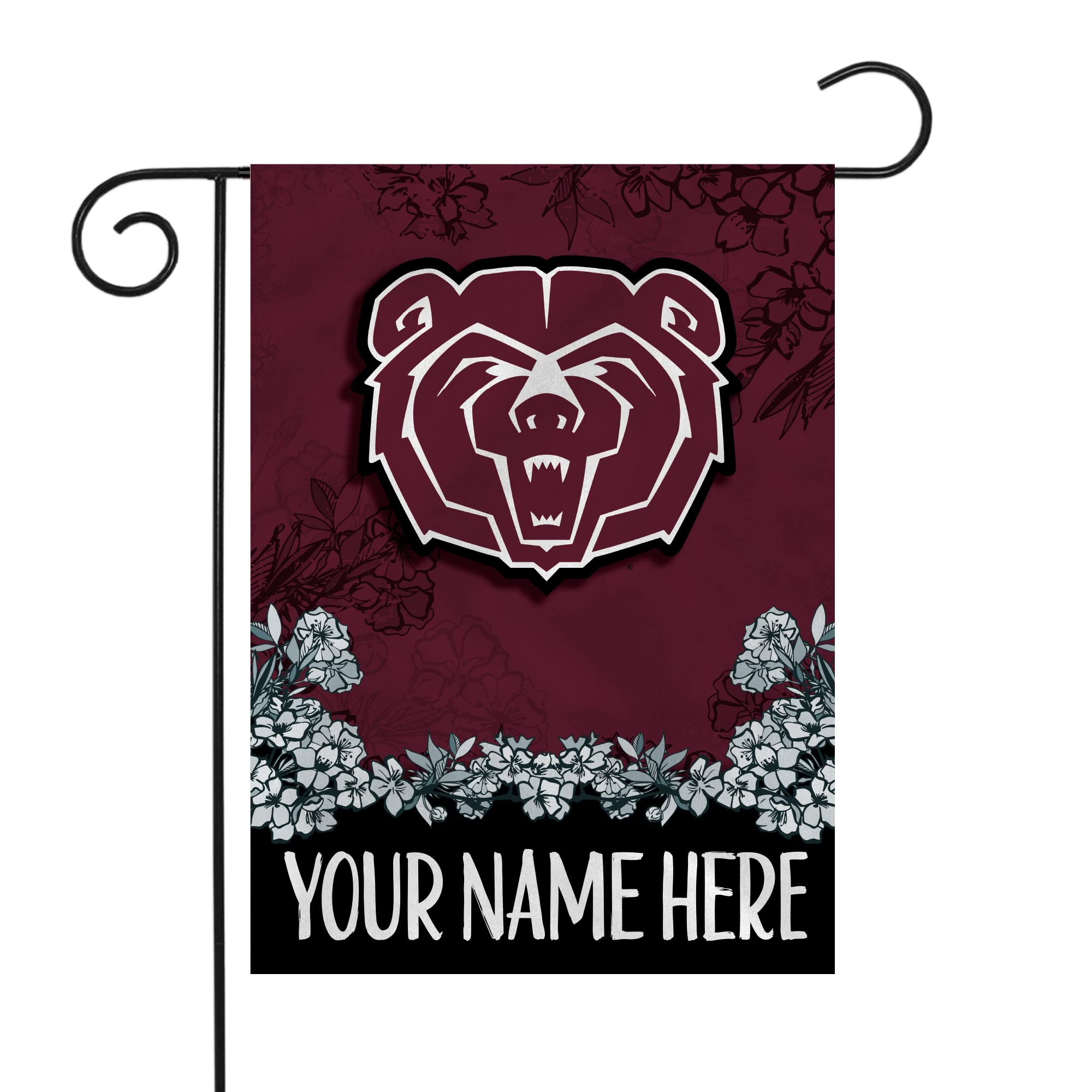 Rico Industries NCAA Standard/Primary Personalized Garden Flag