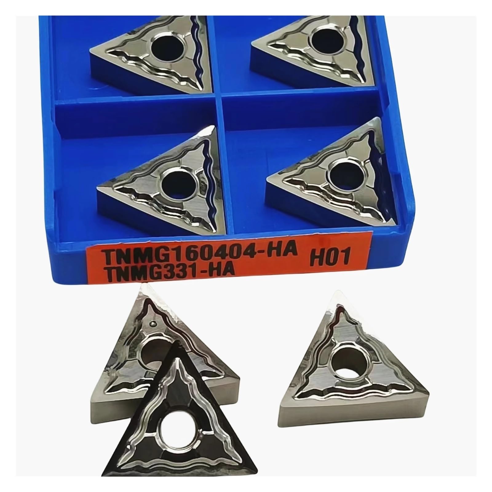 TNMG160404-HA Plaquettes de tournage carbure aluminium H01
