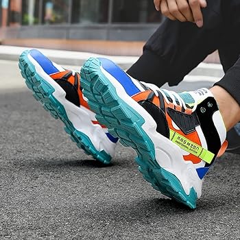 カラフル スニーカー 箱付き Amazon.co.jp: スニーカー メンズ カジュアルスニーカー カラフル