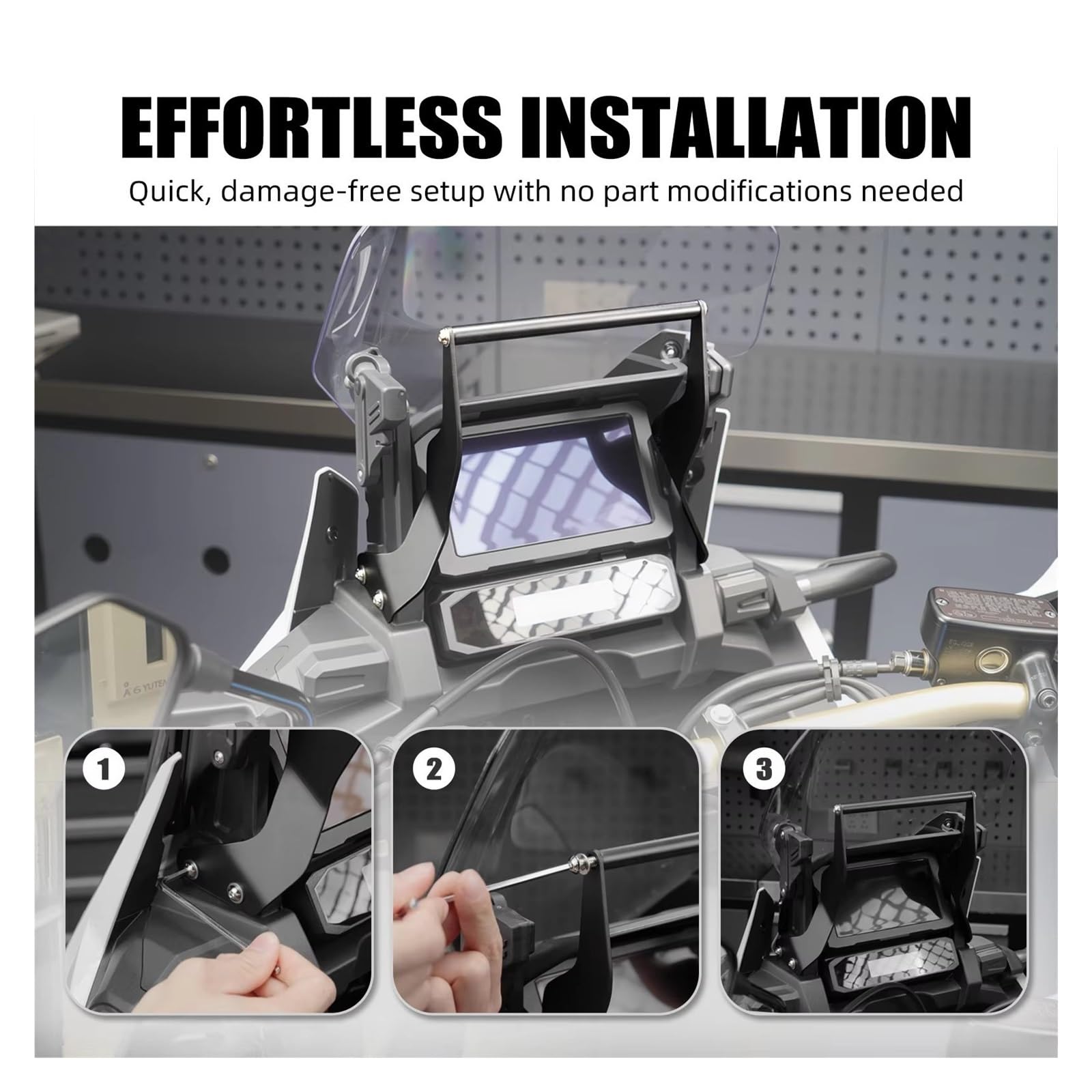 Porta Cellulare Moto Per CRF1100L Supporto Navigatore GPS