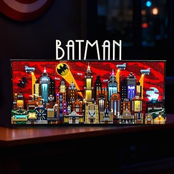LED Lighting Compatible with LEGO Batman The Animated Series Gotham City 76271, Light Kit Compatible with LEGO 76271, NOT Included The Model SetStandard Version