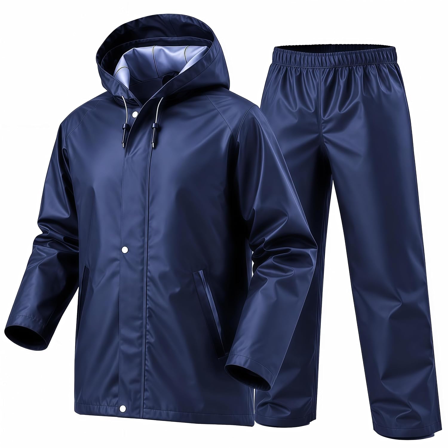 Mens Raincoat Suit with Pant set Velviro Series | Waterproof Lightweight Breathable Rain Wear | Strong Stitching, Elastic ...