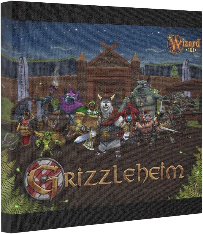 Abstract Art Canvas Large Canvas Paintings Wizard101 Grizzleheim