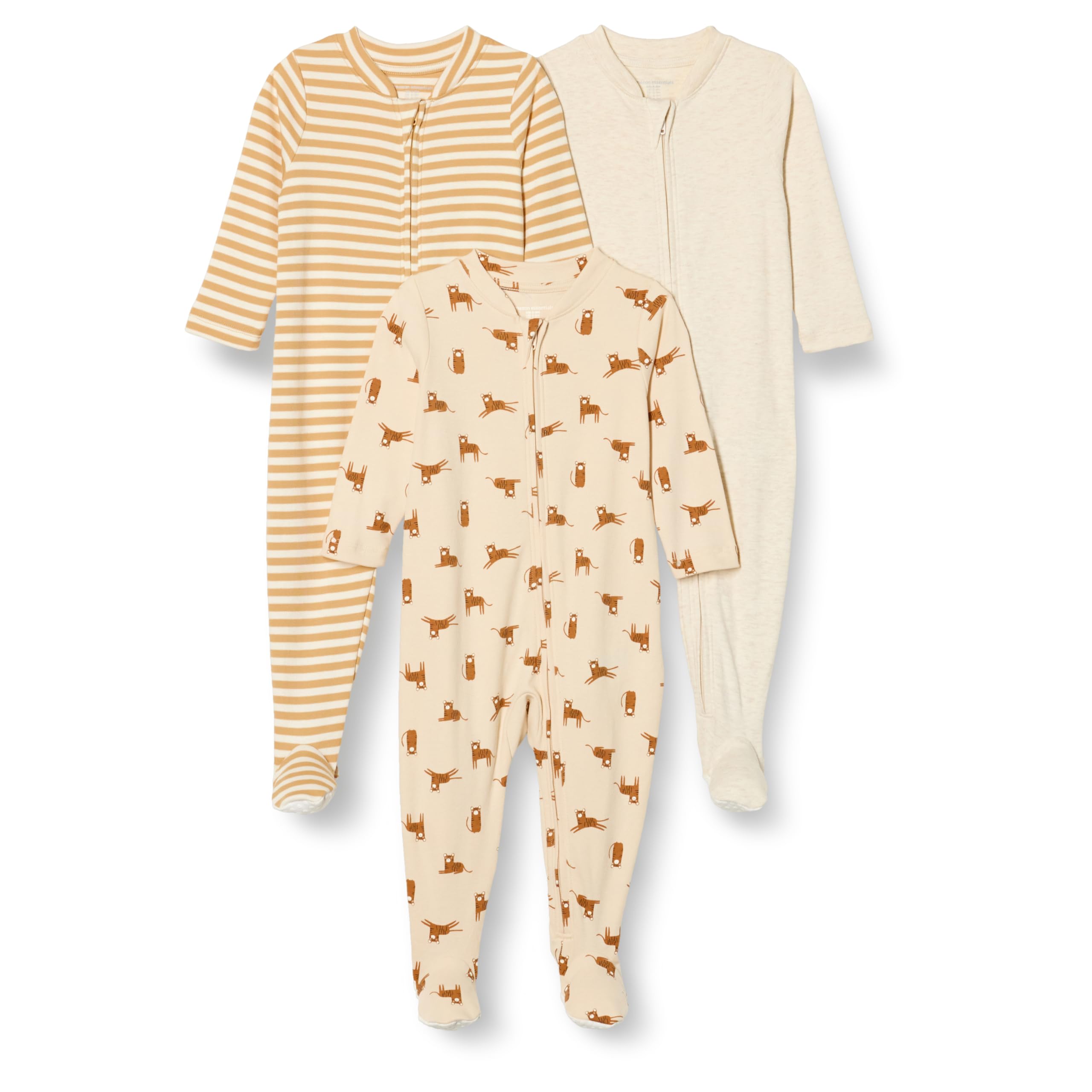 Amazon Essentials Mixte bébé Combinaison Pour Jour et Nuit avec Pieds