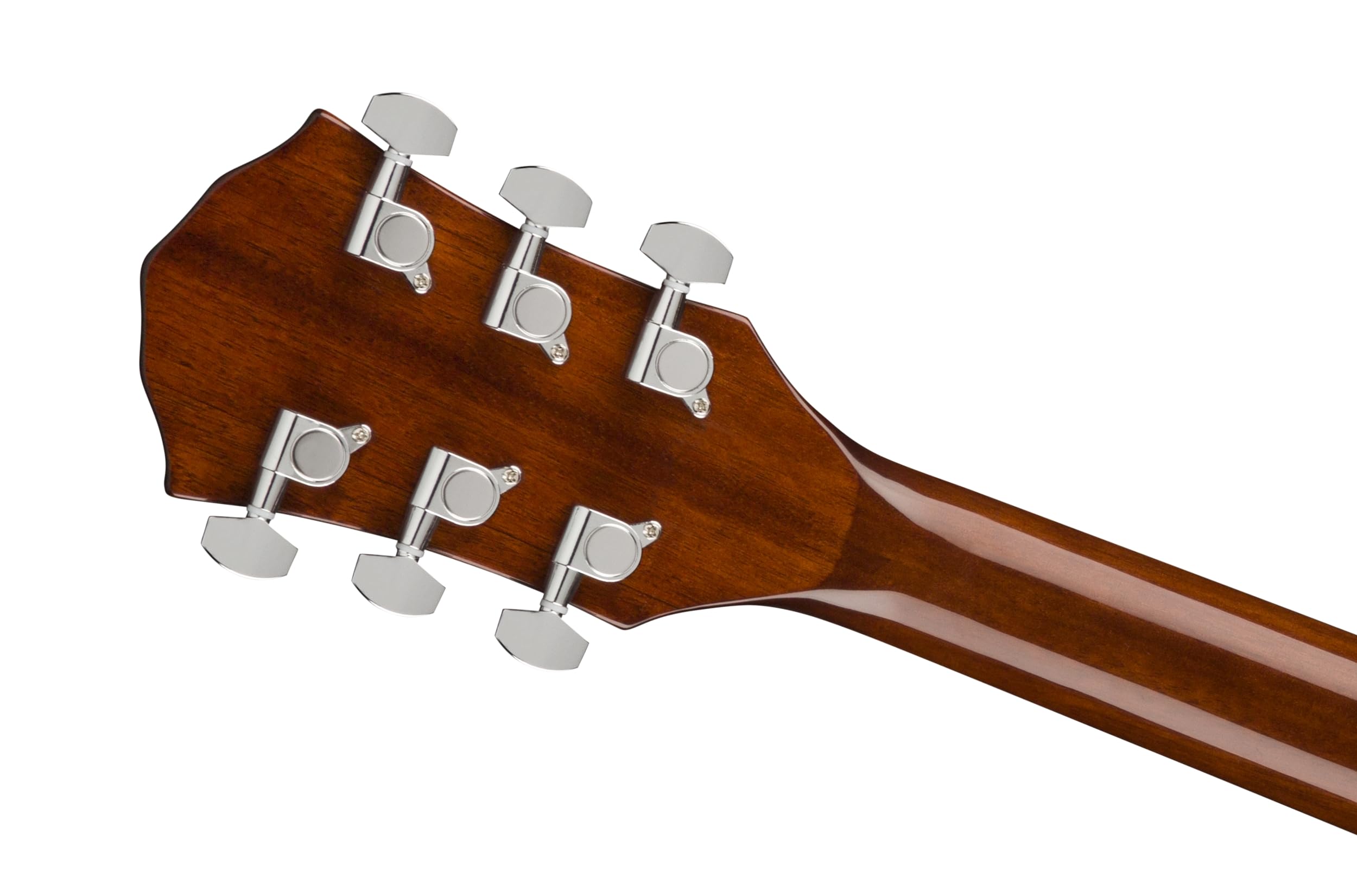 Fender FA-135 Konzert Akustikgitarre, Ganzmahagoni-Korpus, Walnuss-Griffbrett, Nato-Hals, Modernes 3+3 Kopfplatten-Design, Viking-Steg, Natur