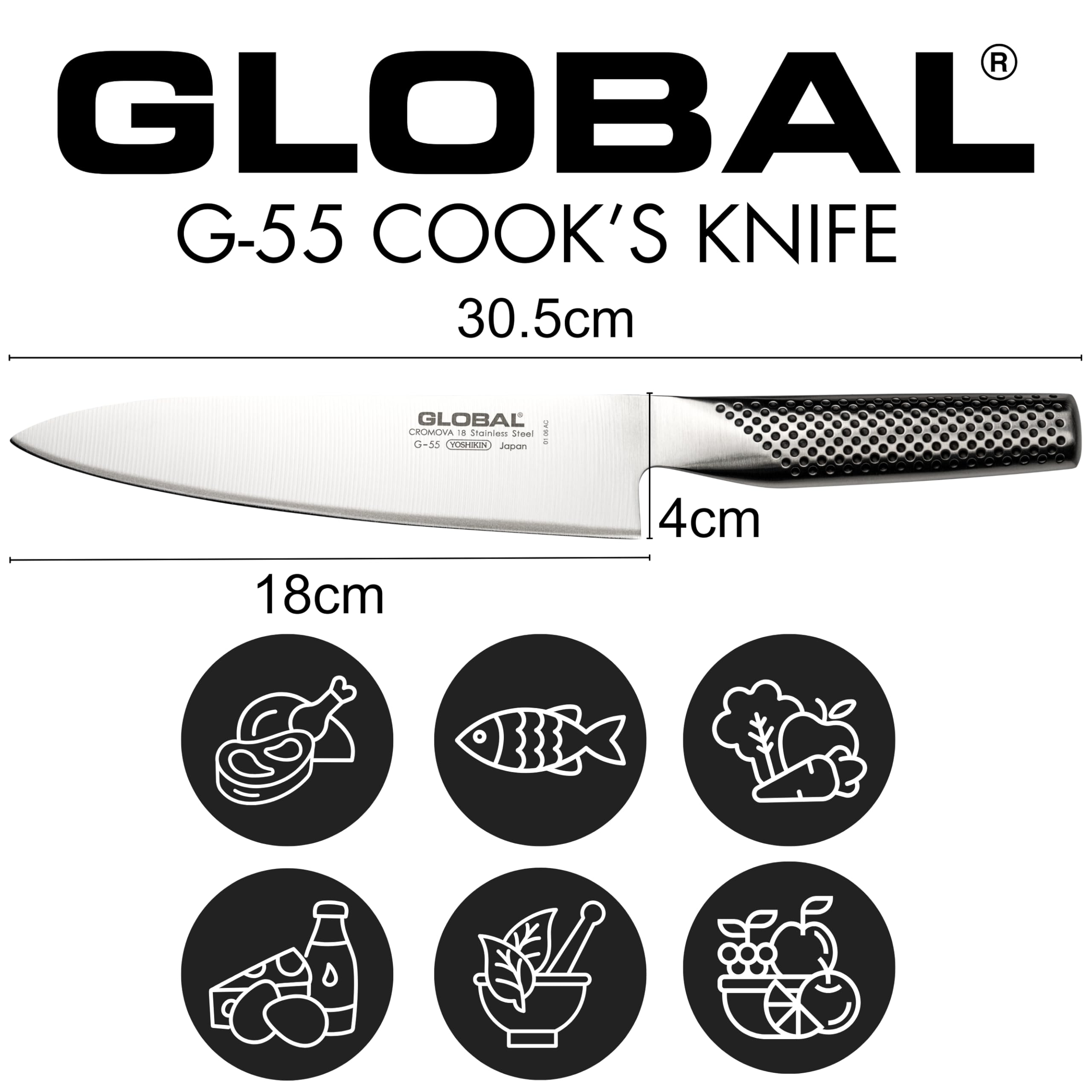 Amazon.com: Global Chef's Knife, 7