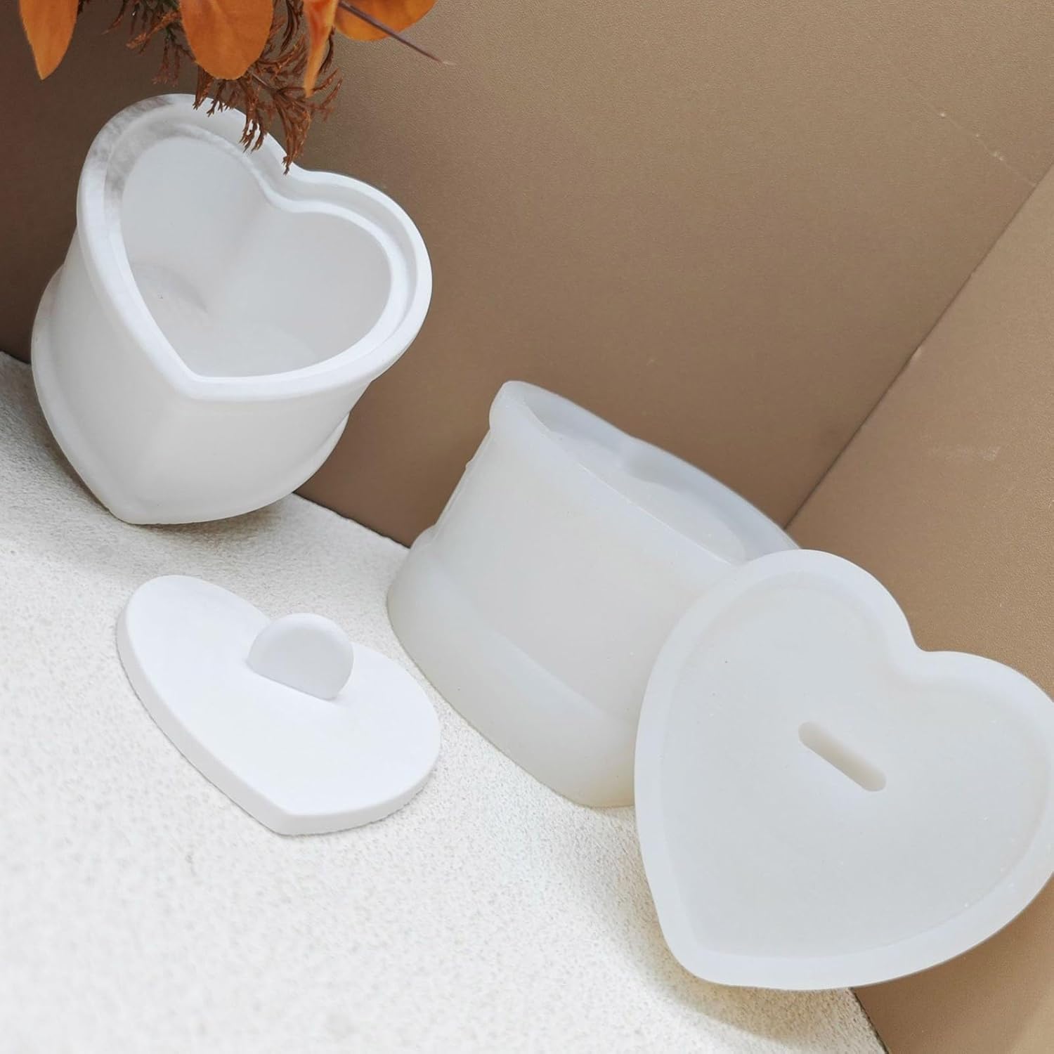 大型 シリコンストレージジャー型 キャンドルホルダー 金型製作 エポキシ樹脂型 ジュエリー容器や家庭用