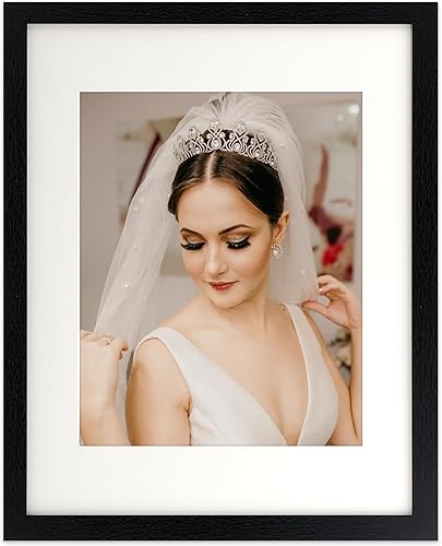 Miniatura 7 de Portarretratos de madera de 4 x 4 pulgadas, marco de fotos cuadrado marrón envejecido para decoración de pared y mesa