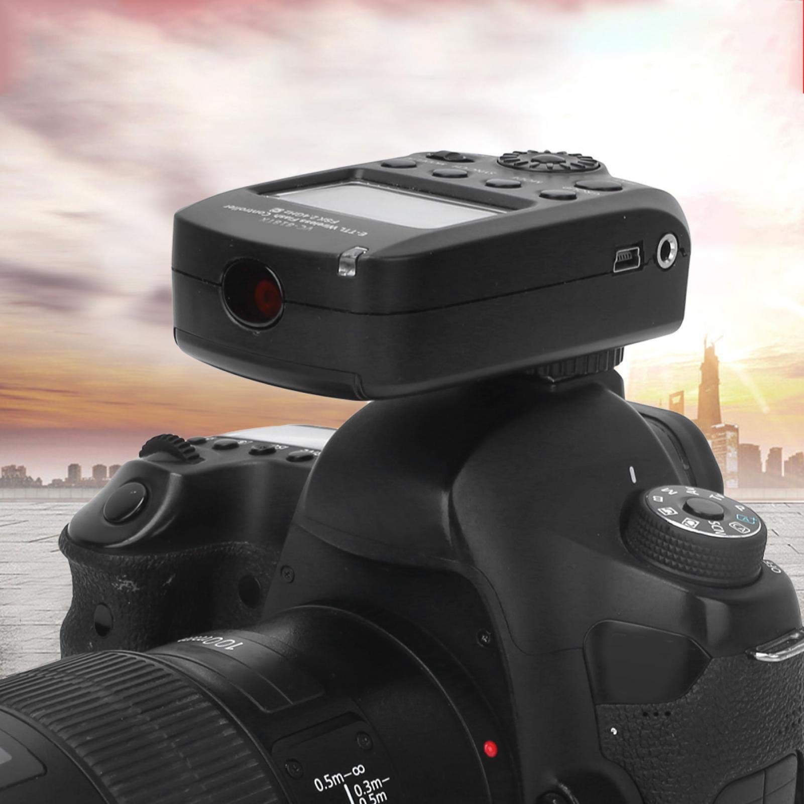 Trigger Flash Wireless, 2.4G 8 Canali 1 / 8000s Sincronizzazione Ad Alta velocità Display LCD Trigger Flash, per Fotocamera