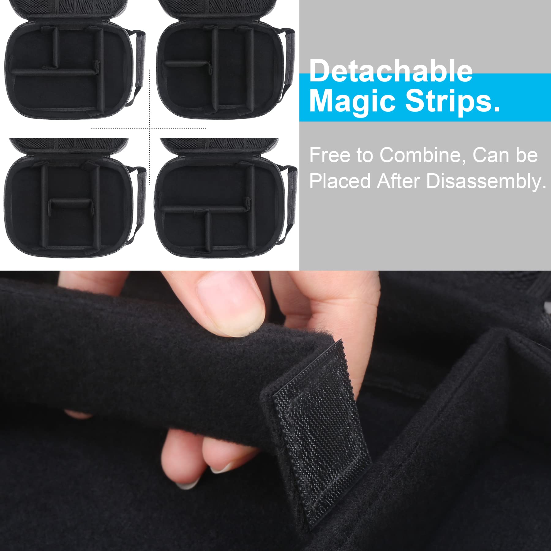 Lacdo Kabel-Organizer Tasche - 6-lagige Aufbewahrung Für Kabel, Adapter & Zubehör