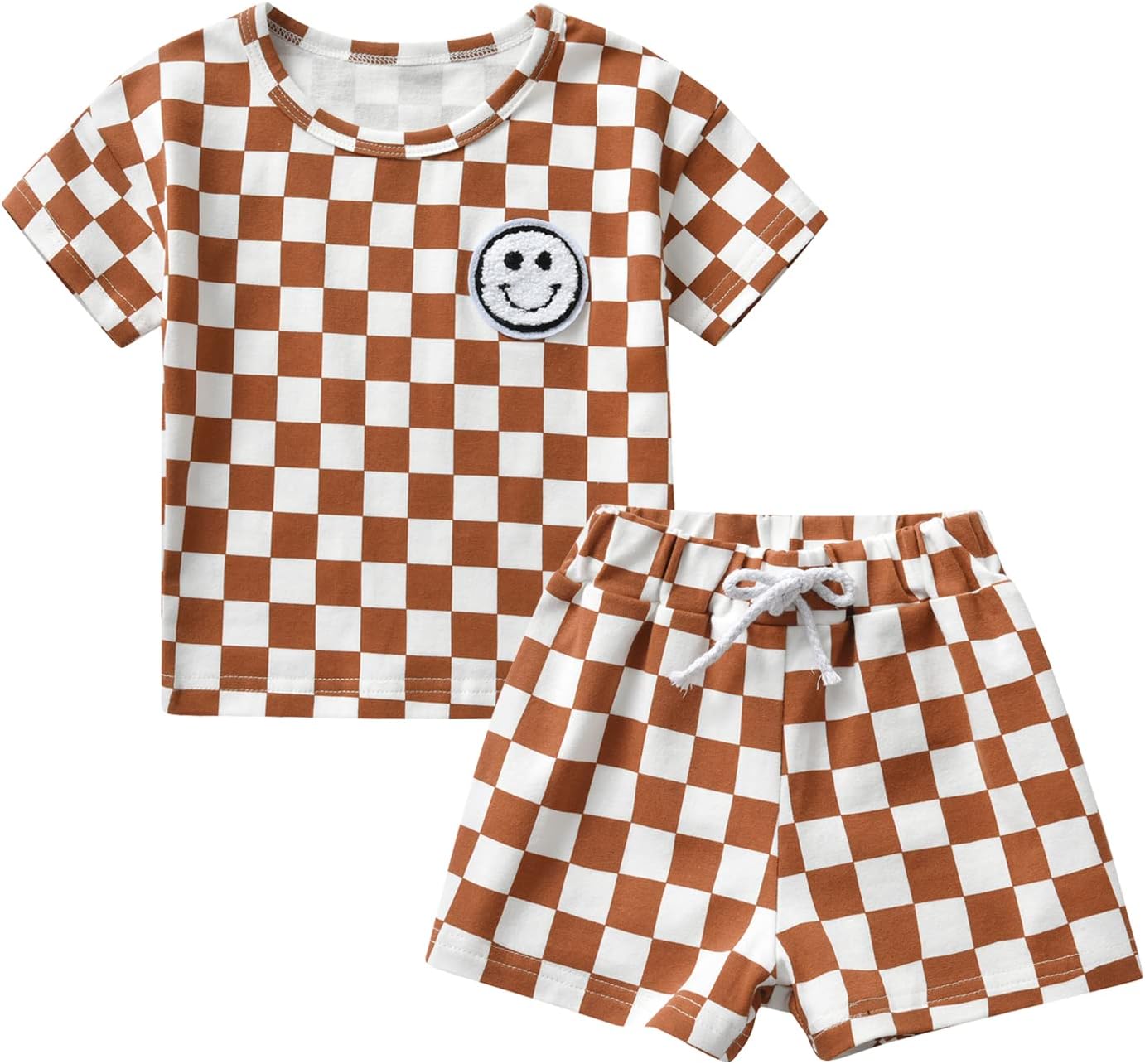 Pig SongInfant Baby Boy Clothes Short Sleeve Contrast Color Tops and Shorts Casual Summer Outfits Set