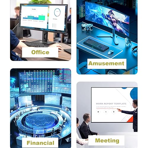 Miniatura 7 de MT-VIKI Conmutador KVM HDMI 2 Puertos Cajas, Consola KVM HDMI USB 4K a 30Hz para 2 PCs Comparte 1 Monitor HD y Teclado Ratón, Botón + Conmutación