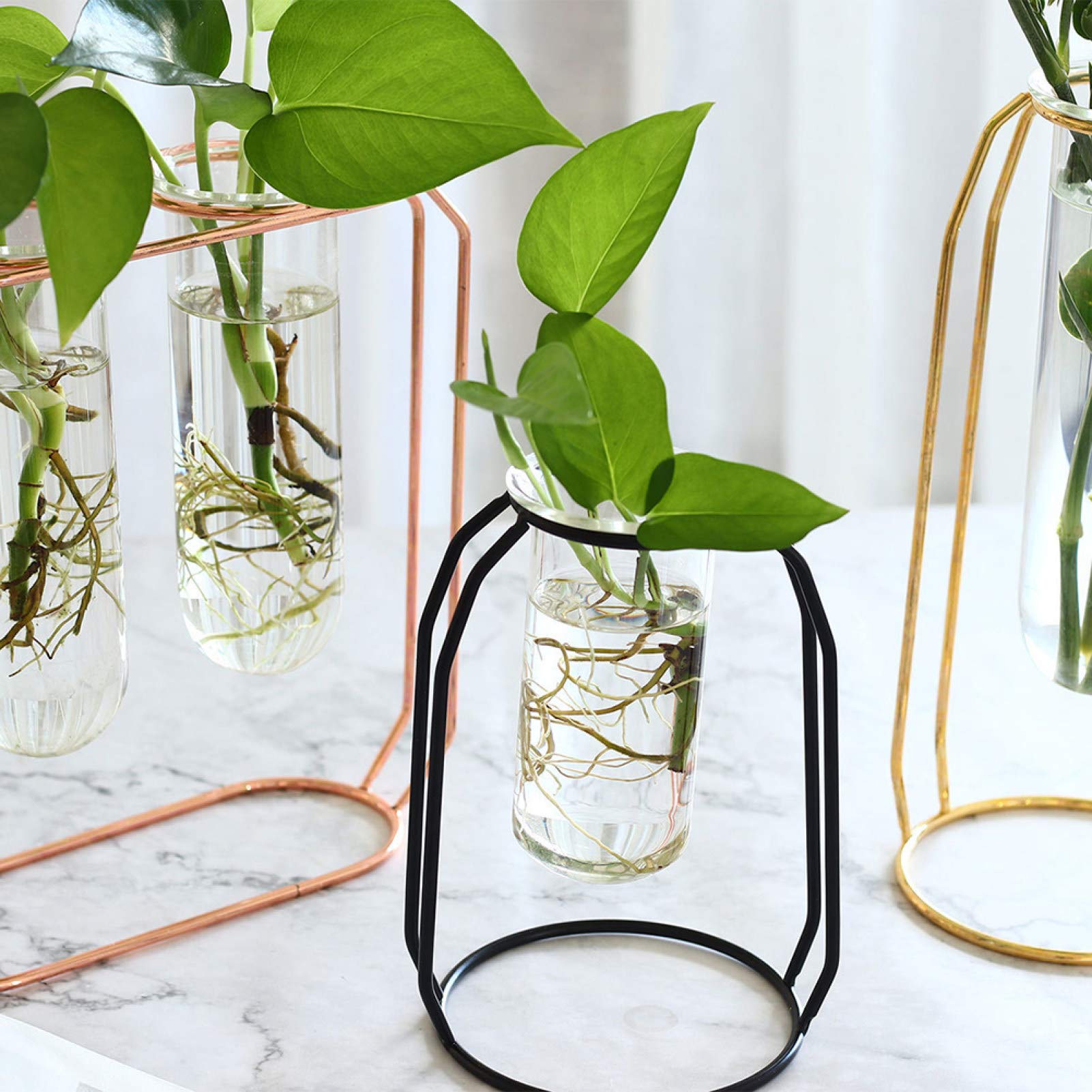 Bodhi2000 Vaso da fiori minimalista alla moda, vasi e ornamenti moderni