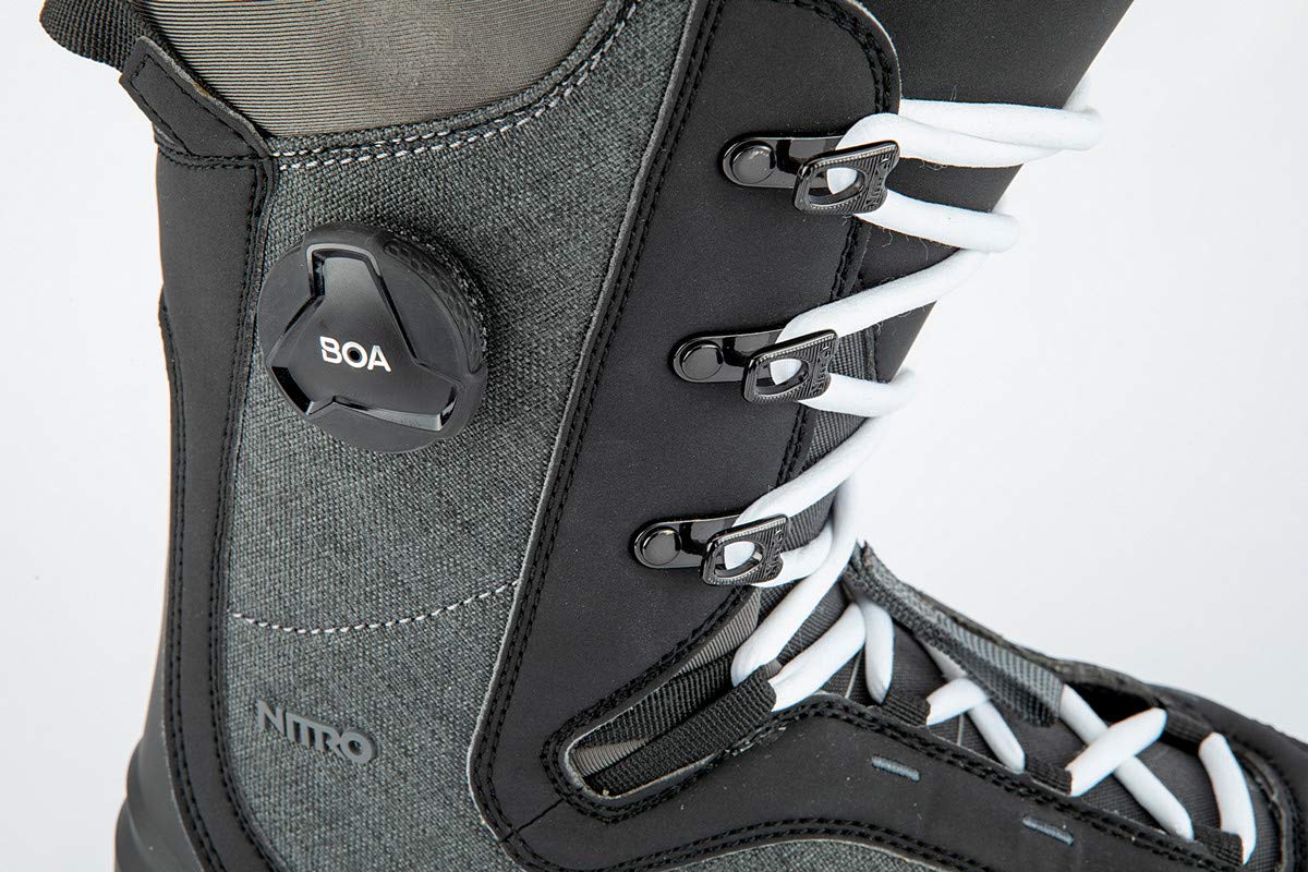 Nitro Snowboards Herren Club HYBRID BOA '20 All Mountain Freeride Freestyle Schnellschnürsystem Boot Scarponi da snowboard