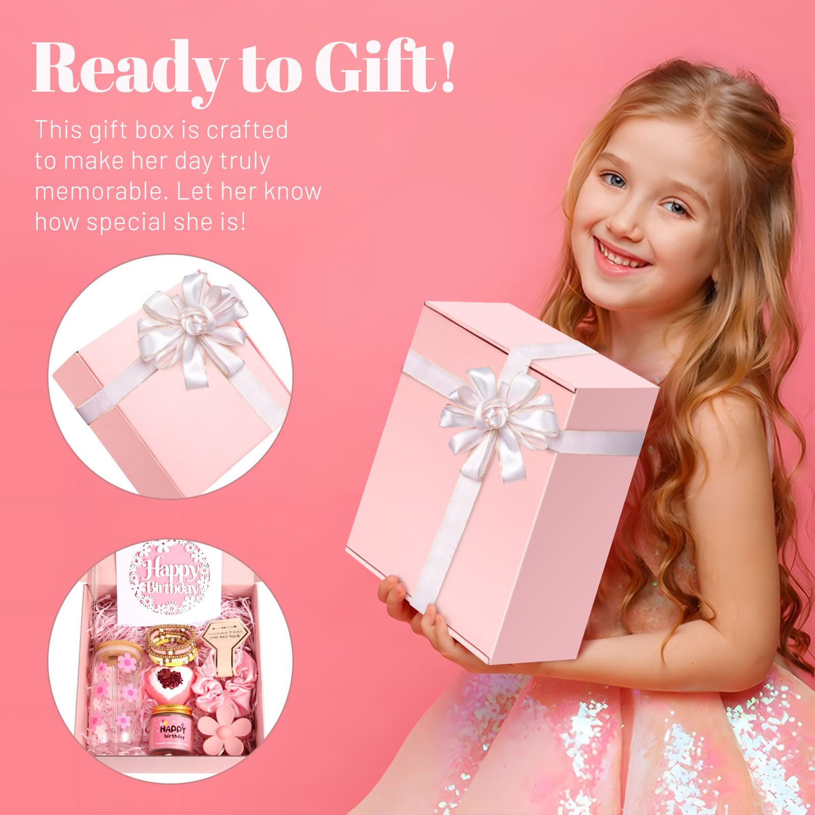 ONIYEA Regalo di compleanno per ragazze adolescenti, 7 simpatici regali con compiti, idee regalo di buon compleanno