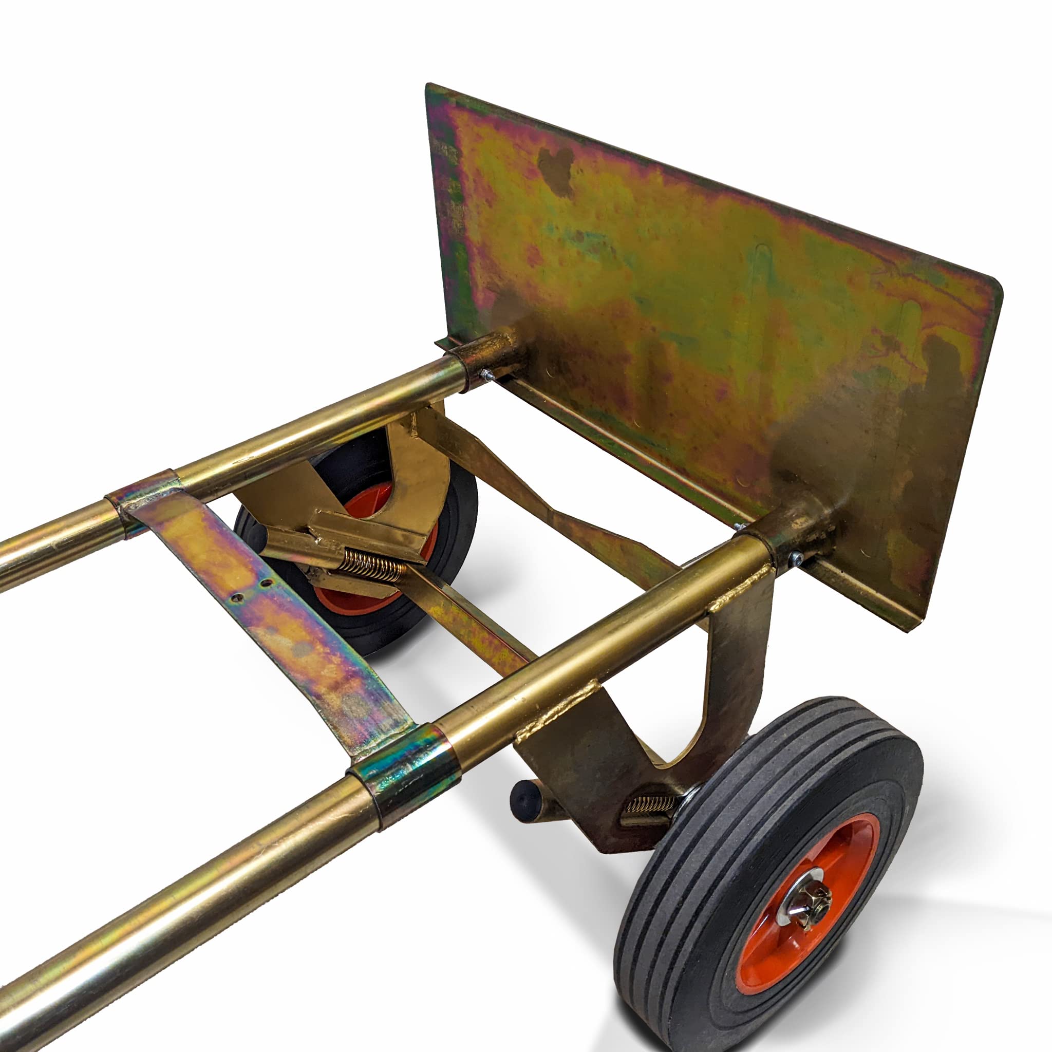 Zero Hand Truck Sack Carrow Plataforma Carro Neumáticos a Prueba de pinchazos Mango telescópico 90 kg - 500 kg (500 kg)