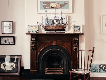 Old Modern Handicrafts - Fully Assembled HMS Victory 100 Units Produced - Premium Museum Quality Ship Model for Home & Office - 30 x 10 x 27 inches