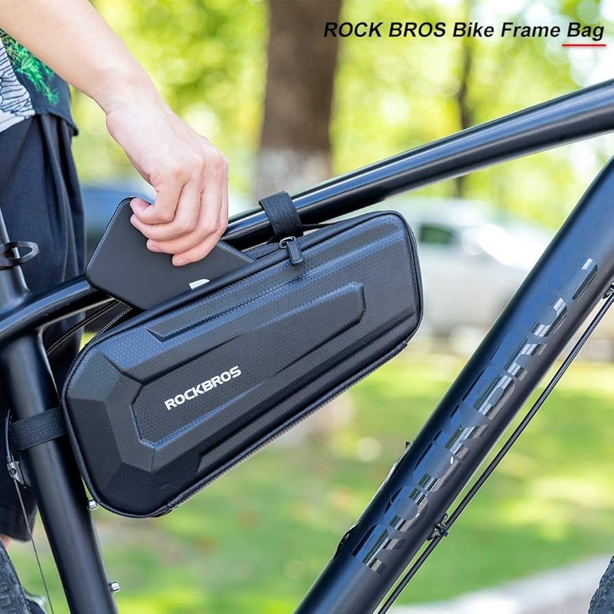 Amazon.com: ROCKBROS Bike Frame Bag Bike Storage Triangle