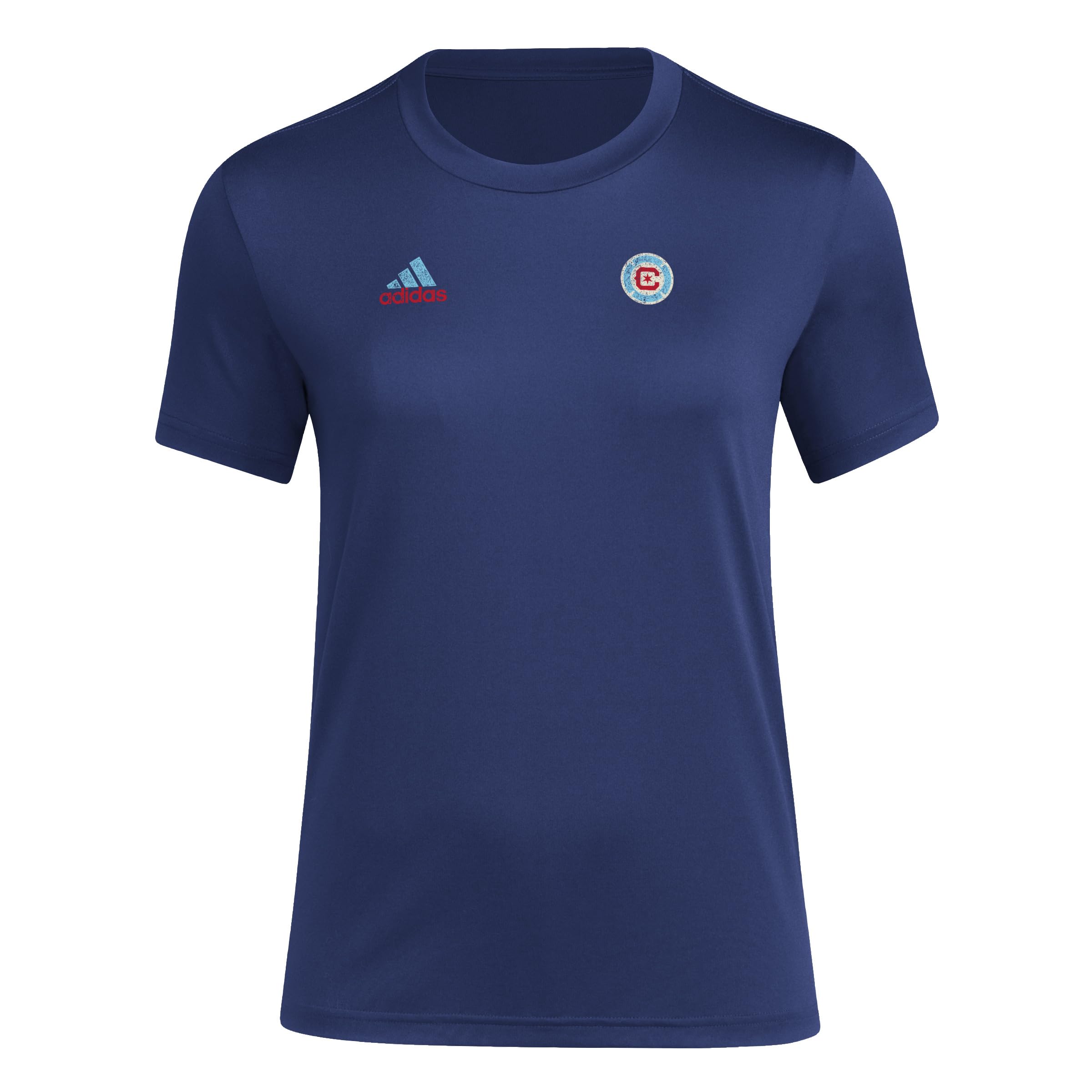 adidas Women's MLS Team Pre-Game Short Sleeve T-Shirt