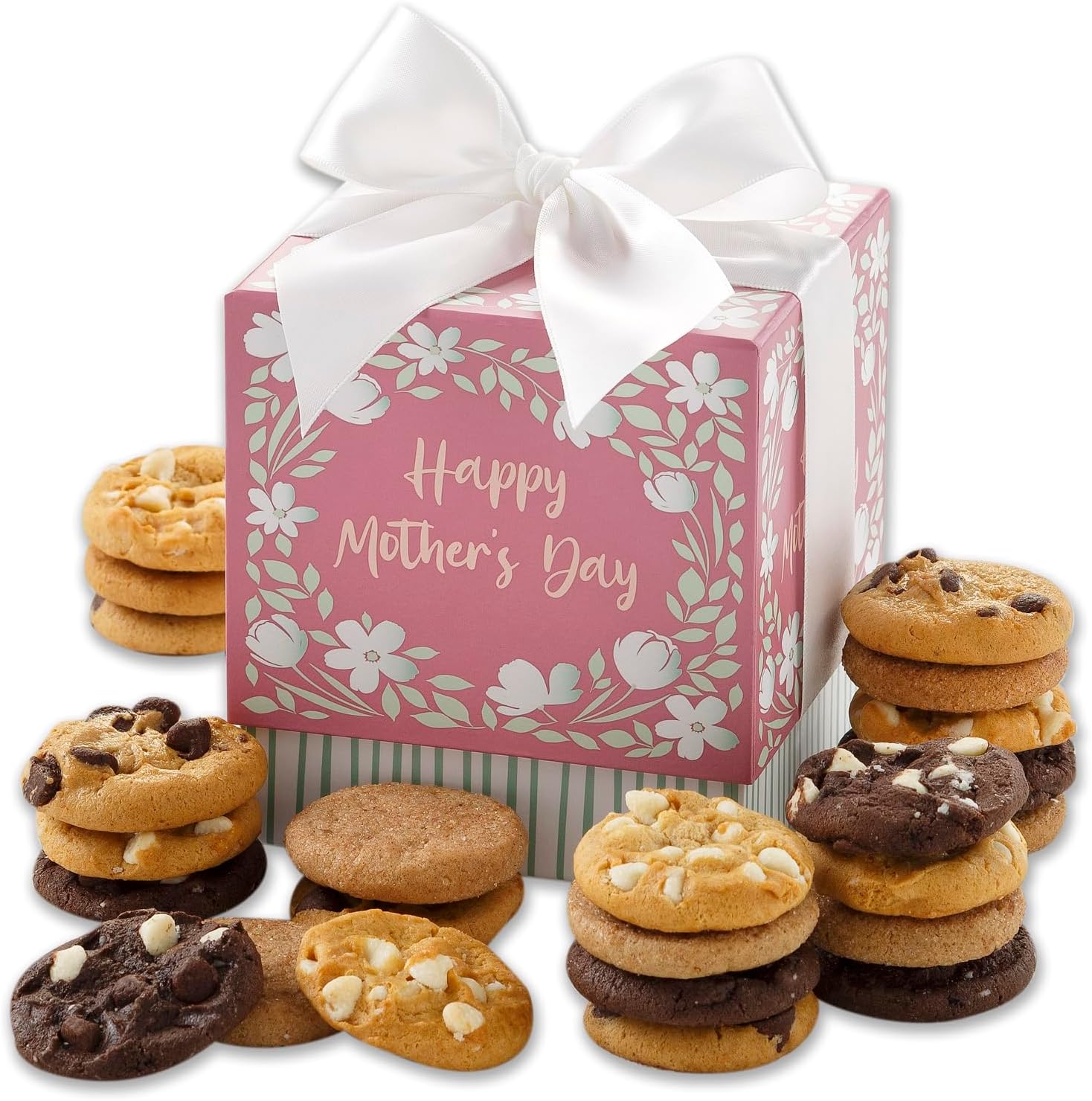 Amazon.com : Mrs. Fields - Mother's Day Mini Ribbon Cookie Box ...