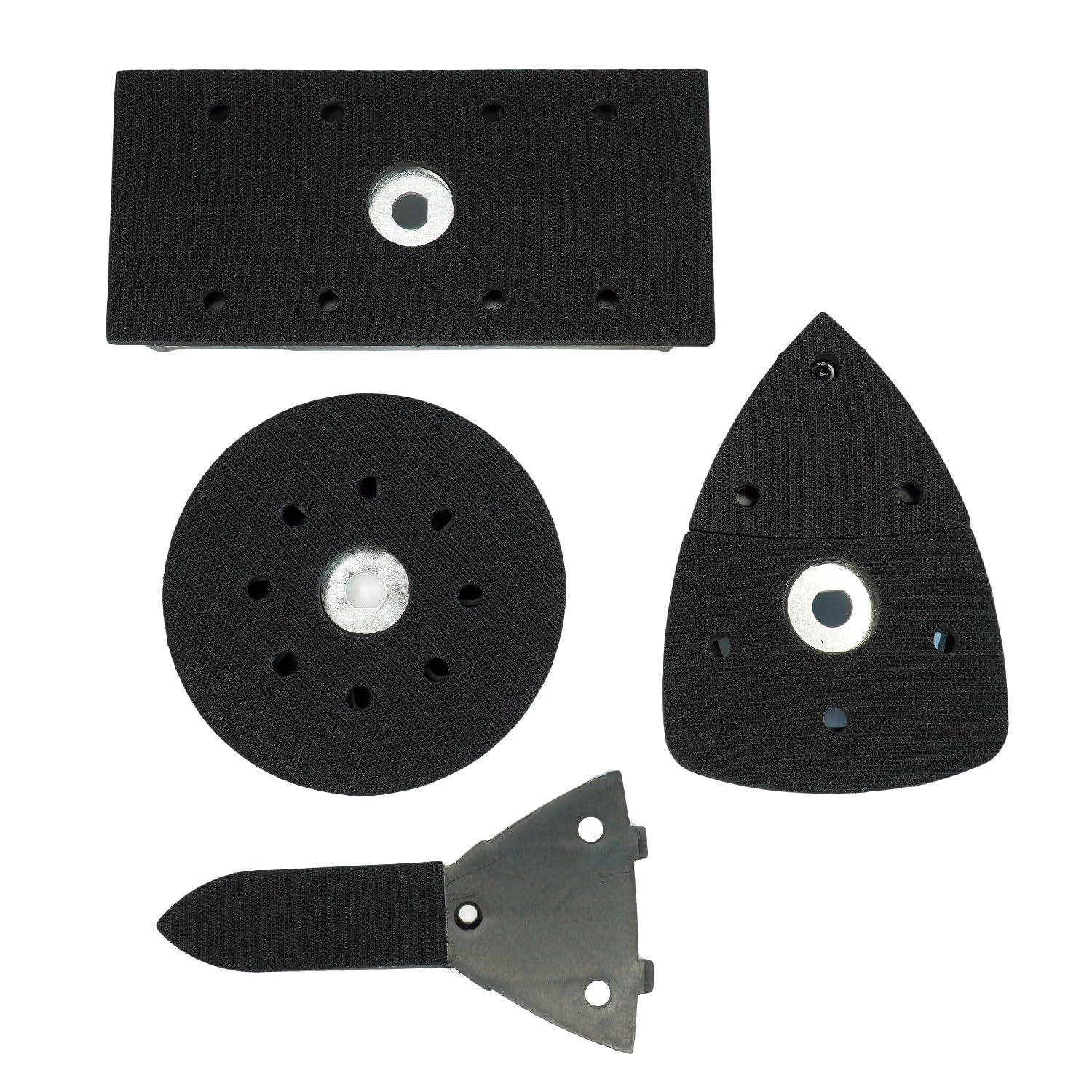 Blaupunkt OS6010 - Lijadora multifunción (300 W, excéntrica, 4 suelas intercambiables, velocidad variable, 7000-12000 rpm, aspiración integrada, 1,8 mm, kit completo