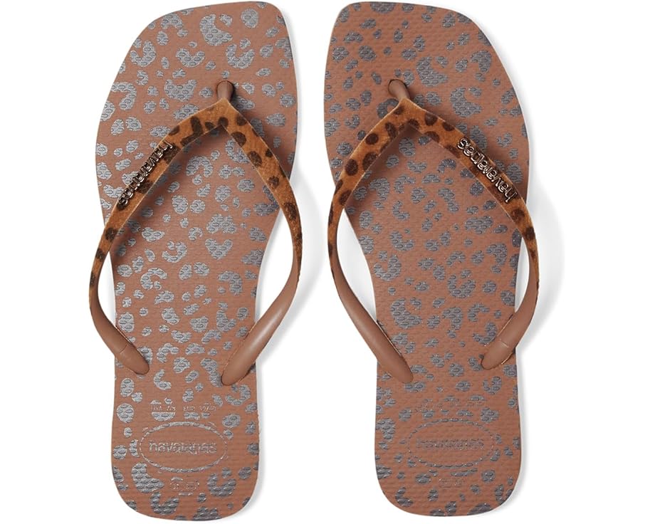 Havaianas Slim Square Velvet Sandals - Pair View