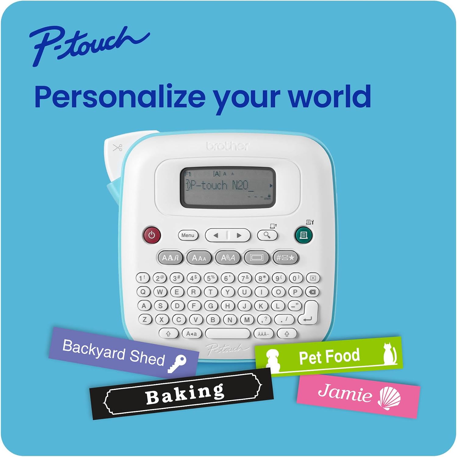 Rotuladora Brother PT-N20 Personal: Organiza y Dale Color a Tu Vida Facil 3