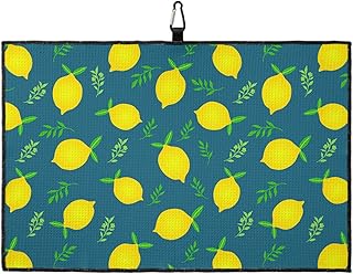 Summer Lemon Golf Towel 24