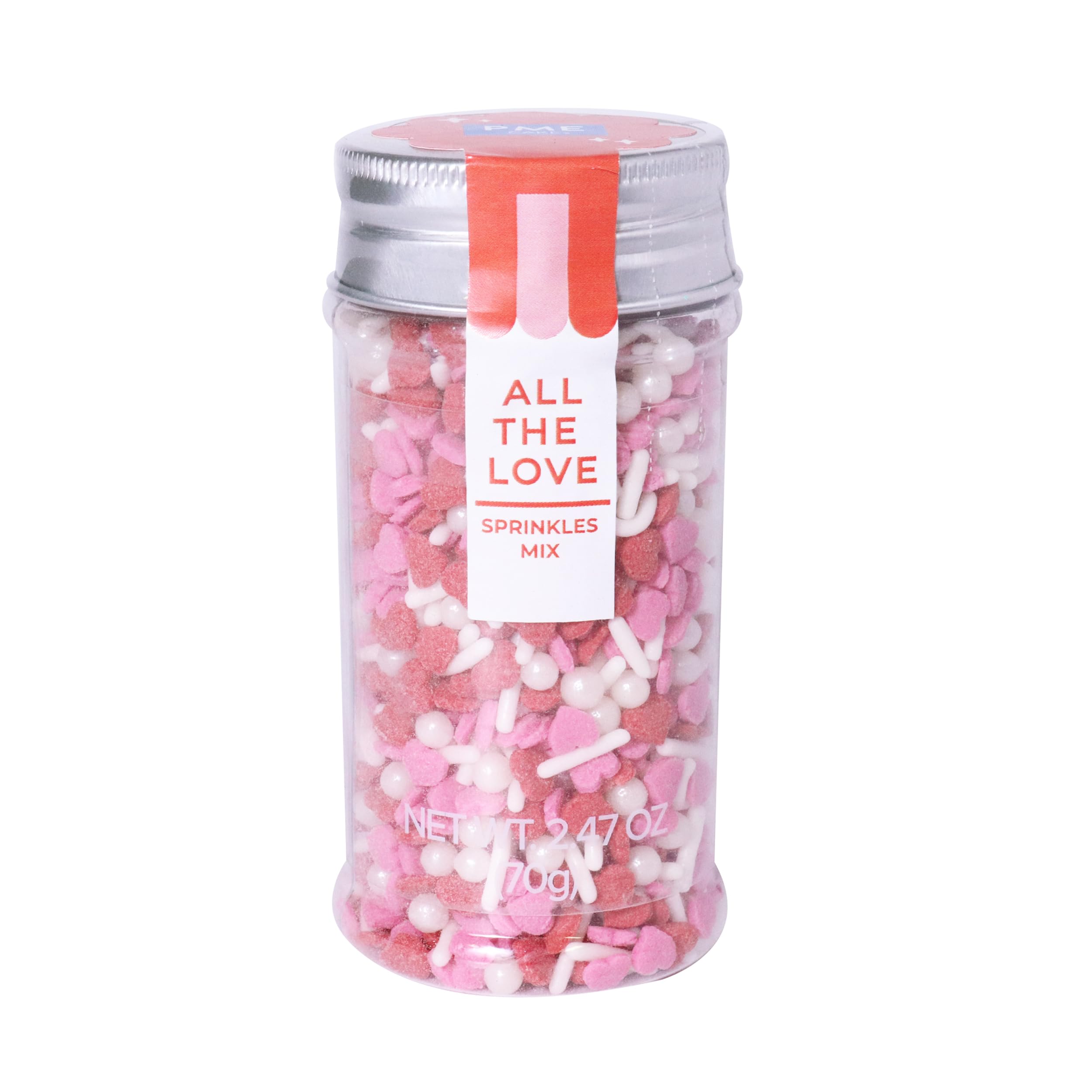 PME Cake Valentines Sprinkles | All the Love (70g)