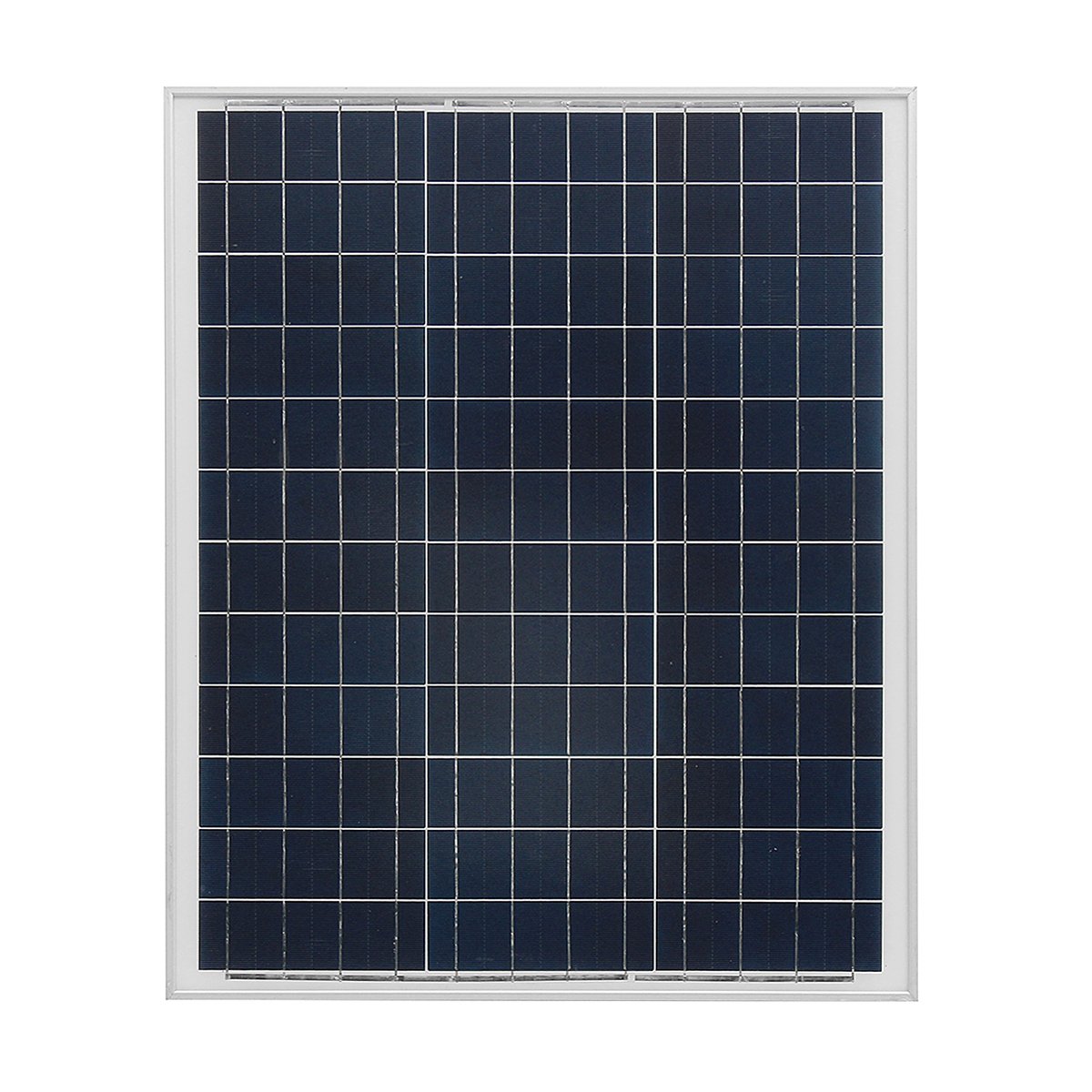 TutoyElfeland P-40 40W 18V Mono Solar Panel Power Camping Power Source Charge Caravan - Black