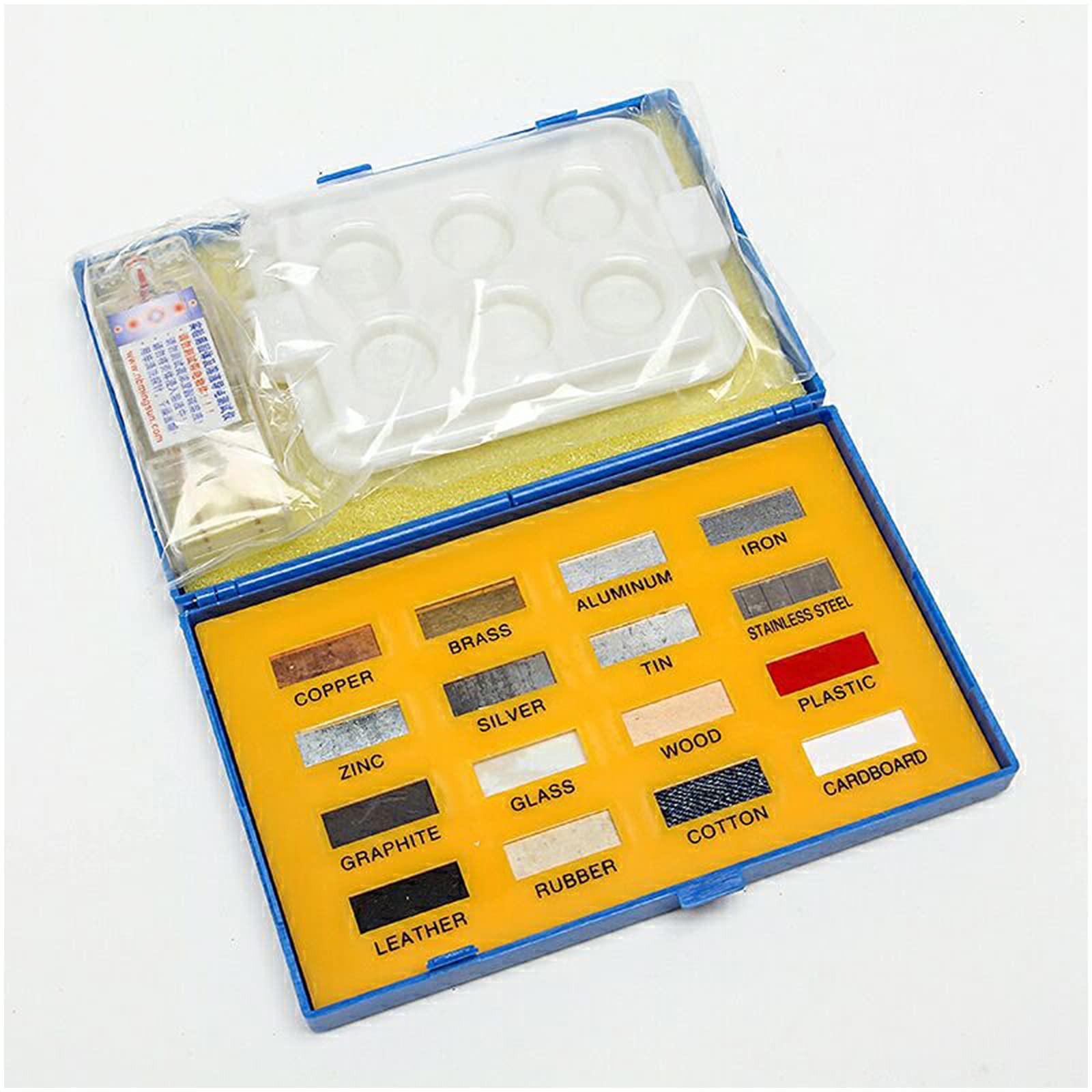 Kit di esperimenti per Test di conduttività dell'elettroscopio, Modello di dimostrazione per Test di conduttività elettrica, Attrezzatura didattica per la Fisica