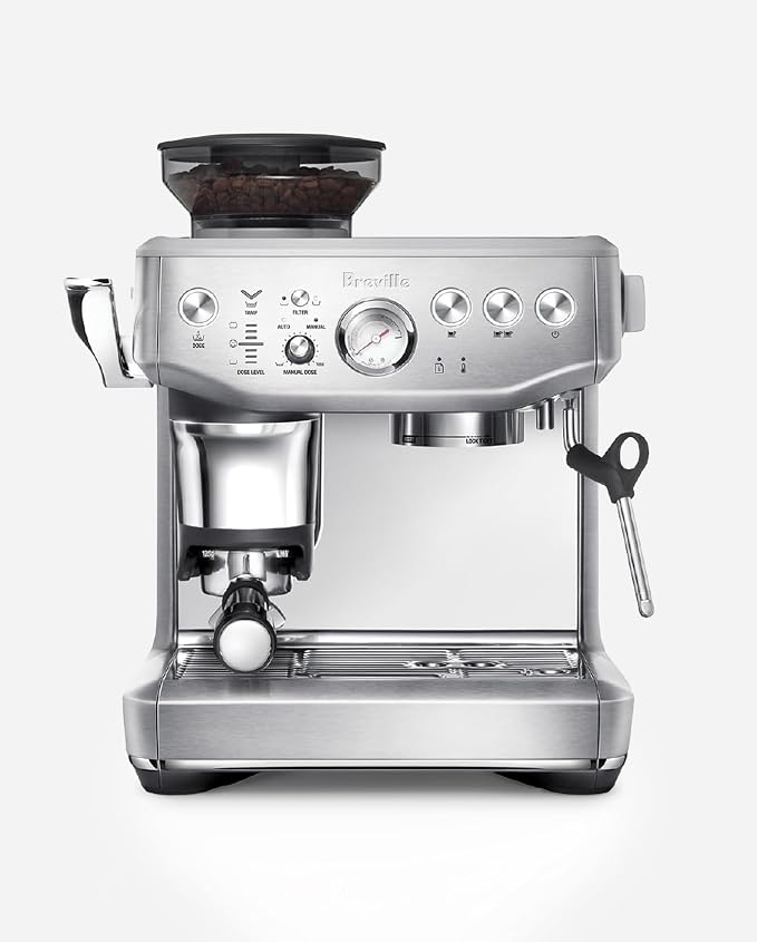 Breville BES876BSS Barista Express Impress, Brushed Stainless Steel