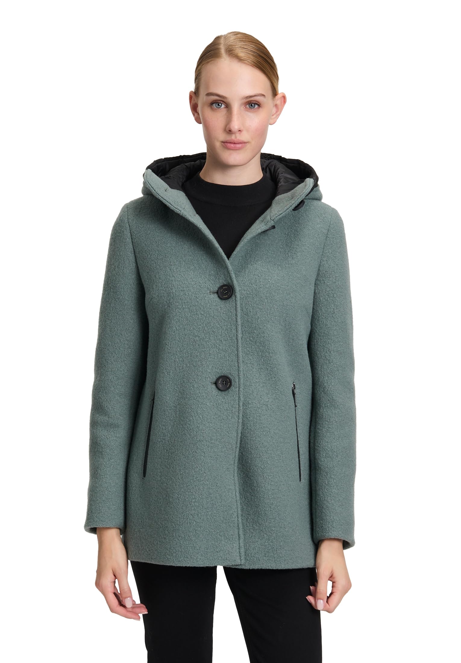 Gil Bret Damen Wolljacke mit Kapuze