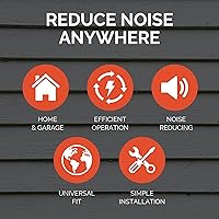 Vista 8 de Portable Generator Exhaust Extension Silencer Kit Exhaust Extension System 3 Adapters Included Reduced Noise High Efficiency Compatible