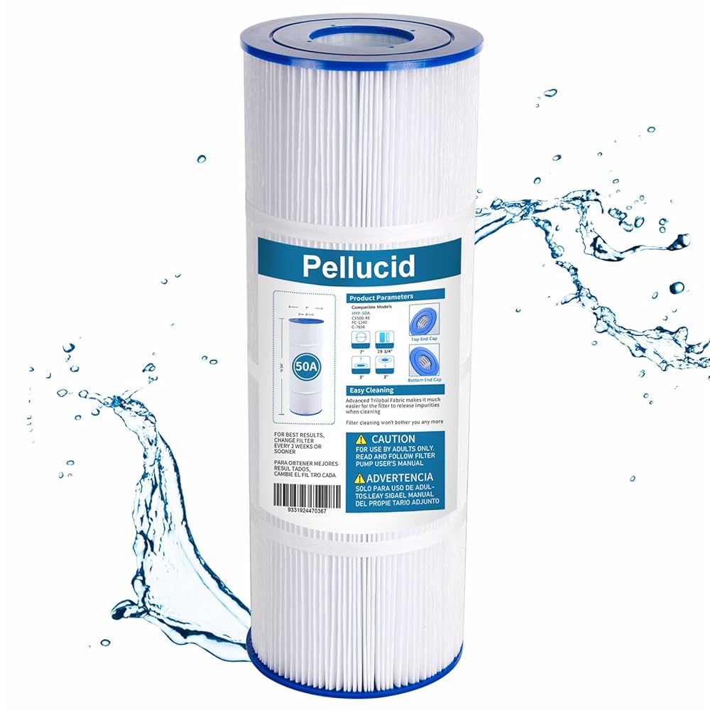 Amazon.com : PELLUCID Pool Filter Compatible with Hayward