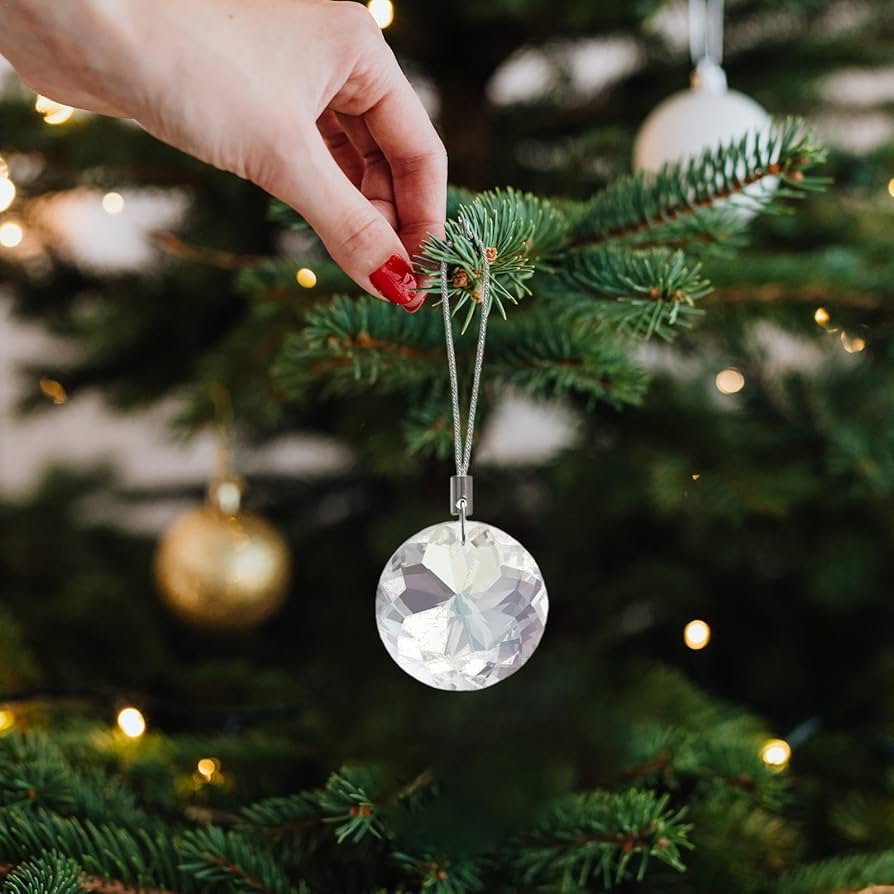 Amazon.co.jp: クリスタル ボール クリスマス オーナメント Amazon.co.jp: クリスタル ボール クリスマス オーナメント