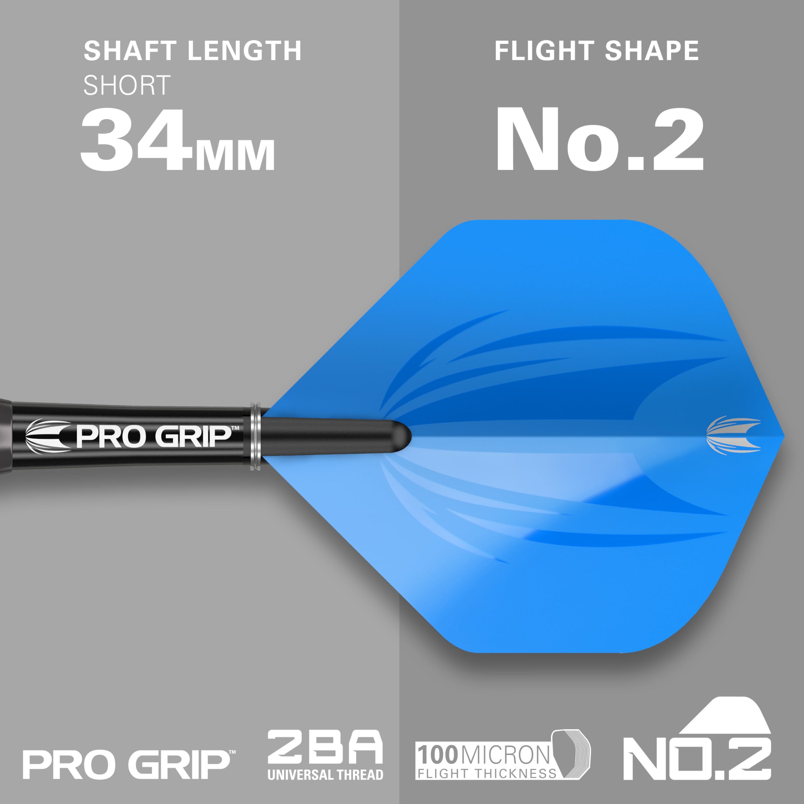 TARGET Darts Vitus 22G/23G/24G Zestaw rzutek stalowych Brass Set – 6 trzonków Pro Grip – 9 skrzydełek Pro Ultra – zestaw portfeli na rzutki