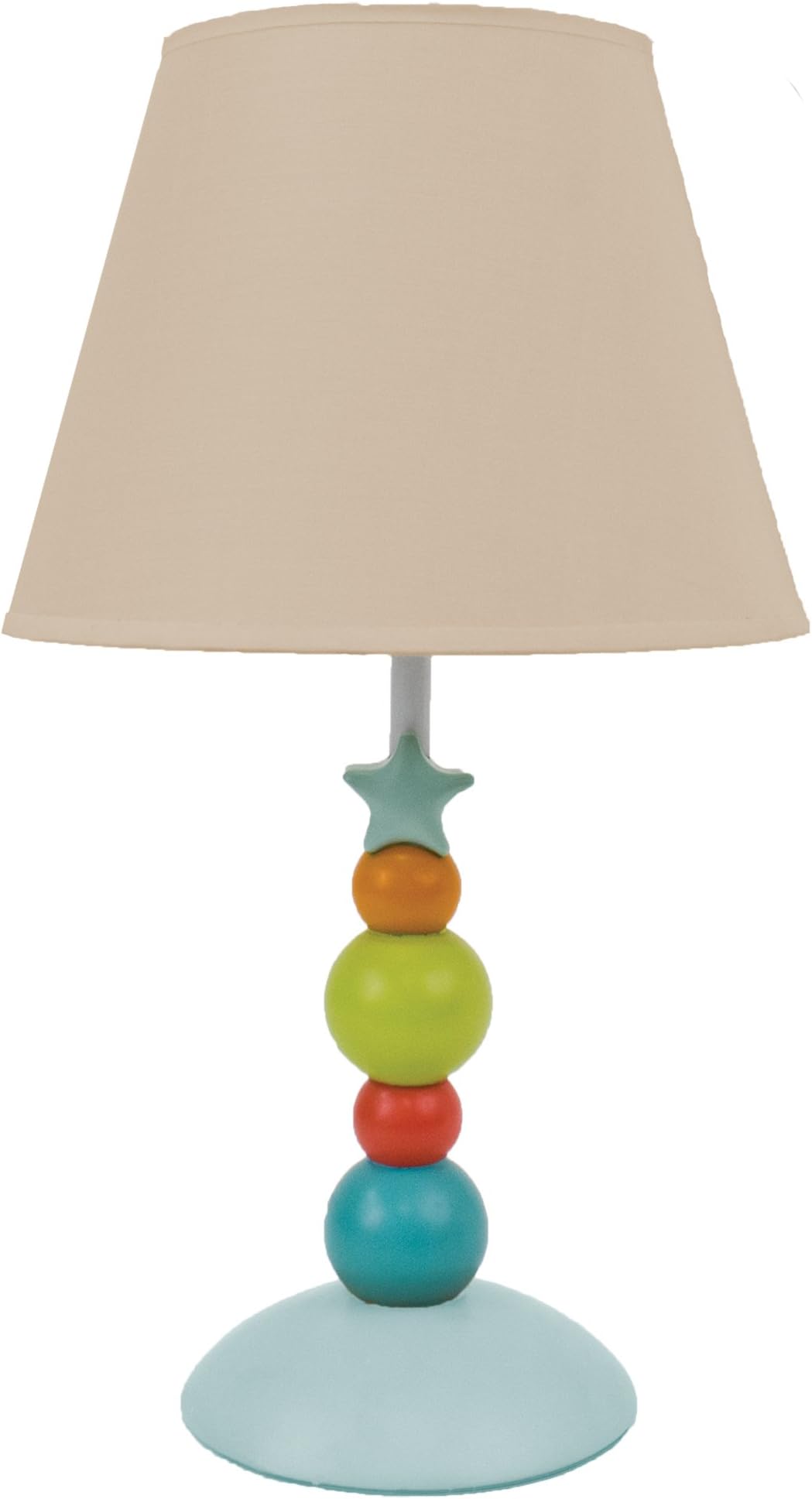 Baby Nursery Lamp Base and Shade, My 123's