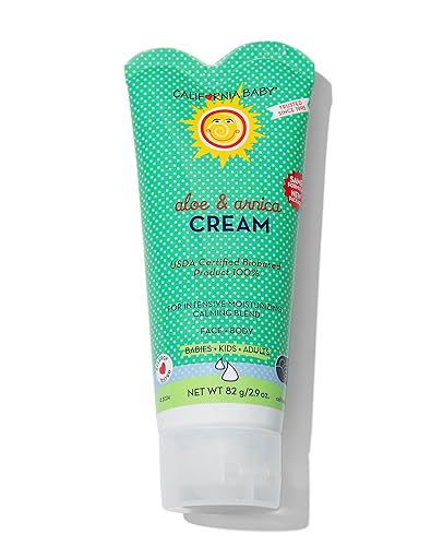 CALIFORNIA BABY Crema de aloe vera 2 onzas CALIFORNIA BABY Crema de aloe vera 2 onzas