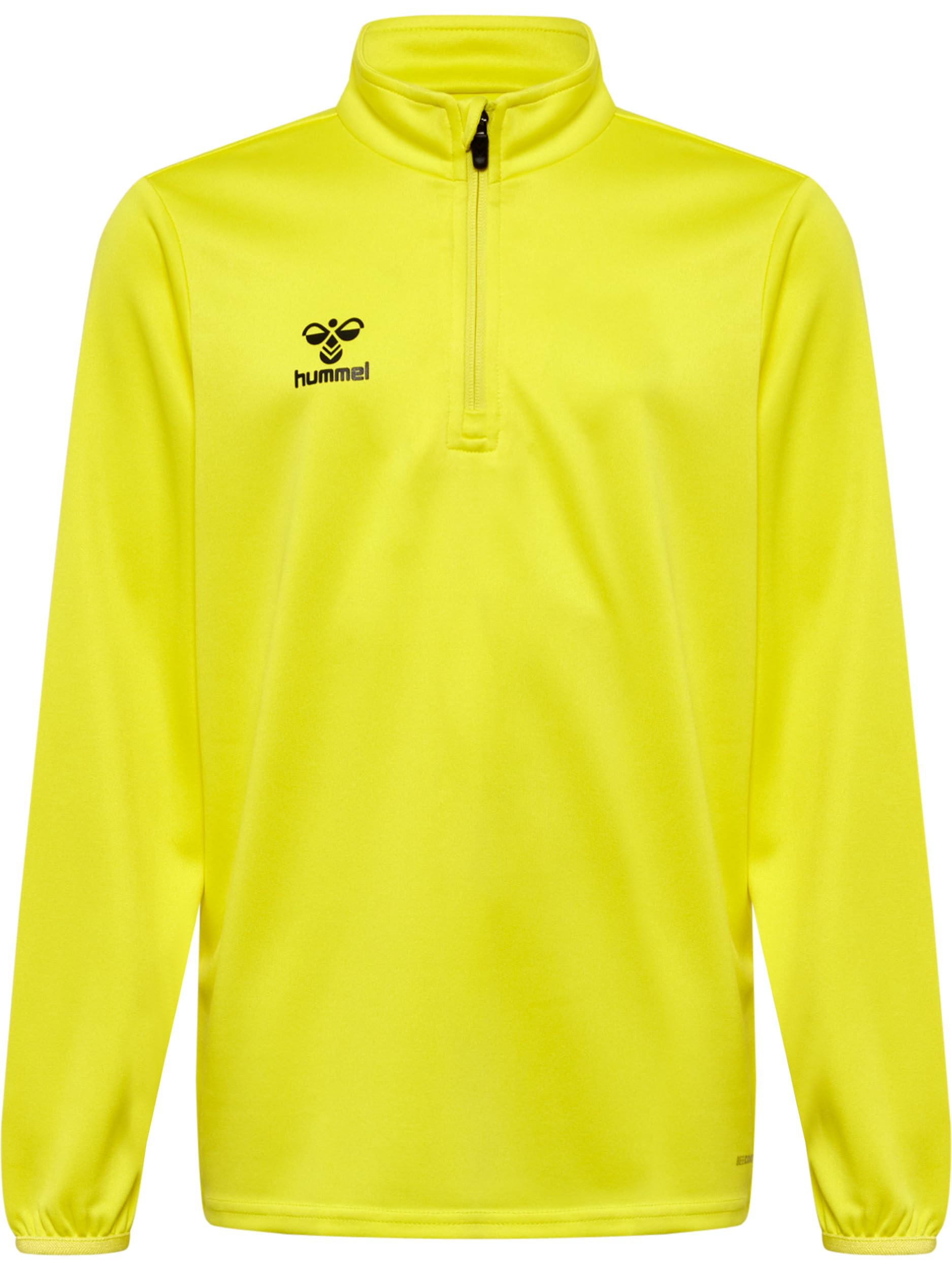 hummel Unisex Children's Hmlessential Half-Zip Kids Sweatshirt Blazing Yellow