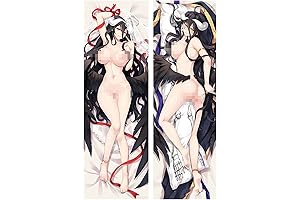 Overlord Anime Figure Albedo Hugging Pillow NSFT Peach Skin Plush