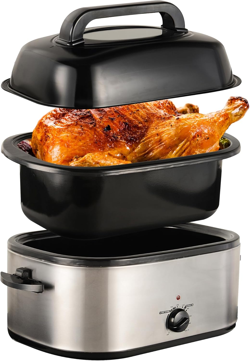 Royalcraft Roaster Oven 24 Quarts 28Lb Electric Turkey
