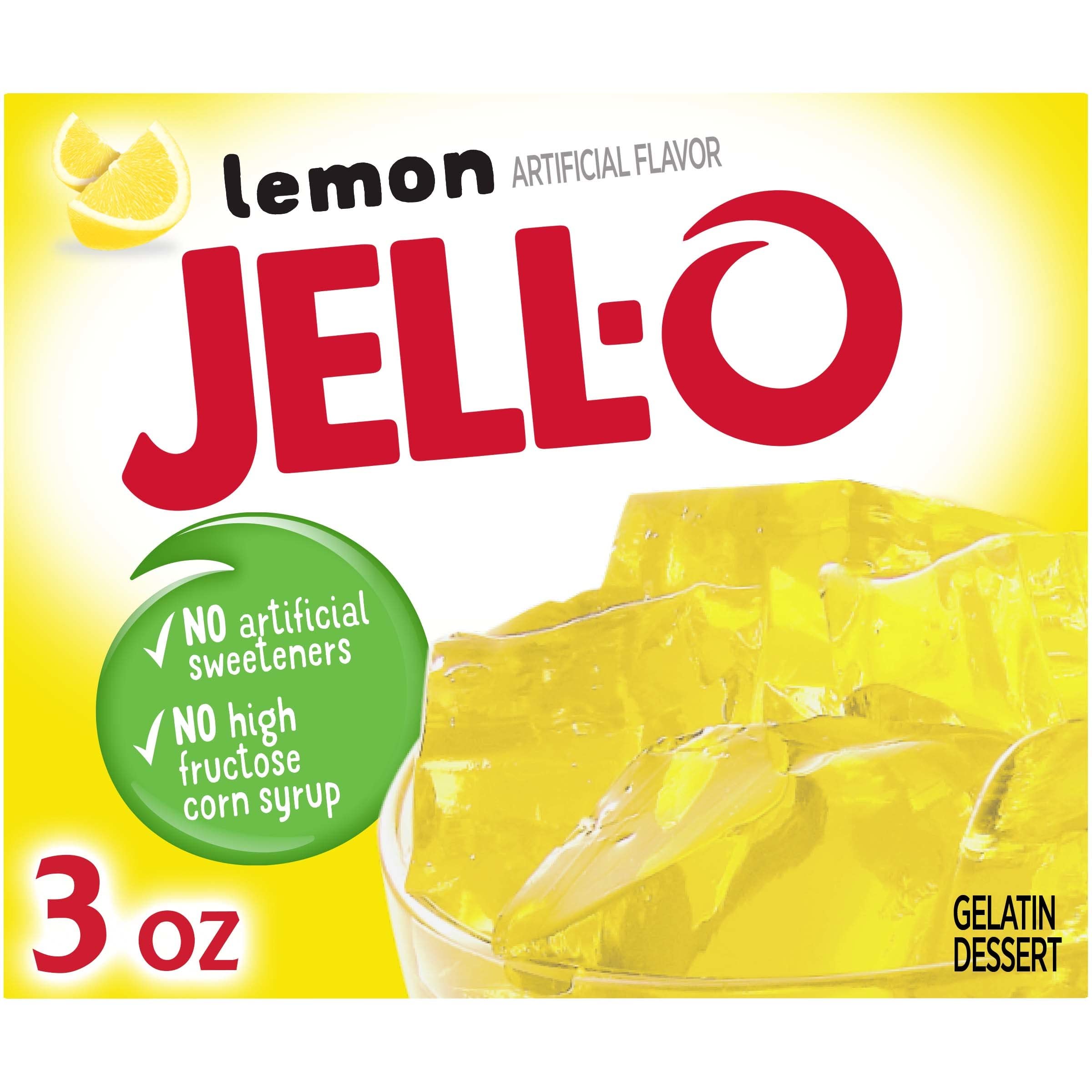 yellow box jello