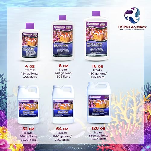 Vista 5 de DrTim's Aquatics Reef Waste-Away 128 oz