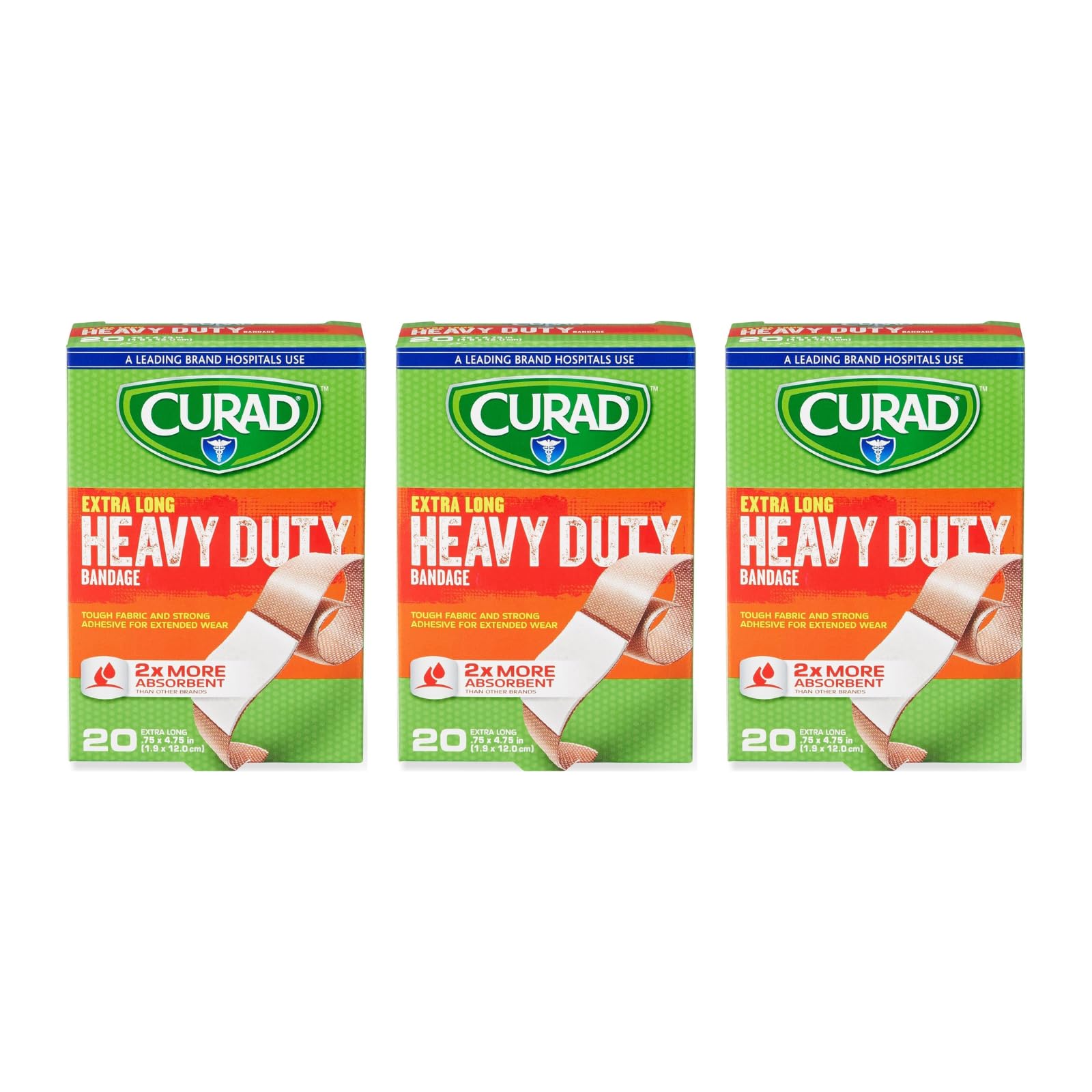 CURAD Heavy Duty Bandage Extra Long