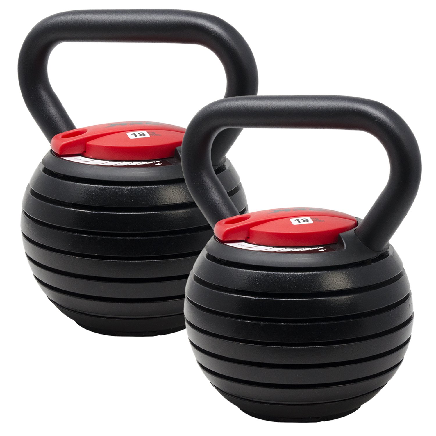Amazon | MRG 可変式 ケトルベル ダンベル 18kg 可変ダンベル 3.6