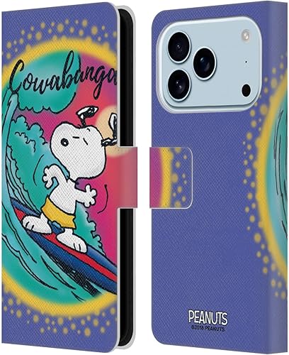 Miniatura 7 de Head Case Designs Funda de piel con licencia oficial de Peanuts XOXO Snoopy Boardwalk Airbrush Book compatible con Apple iPhone 12  iPhone 12 Pro