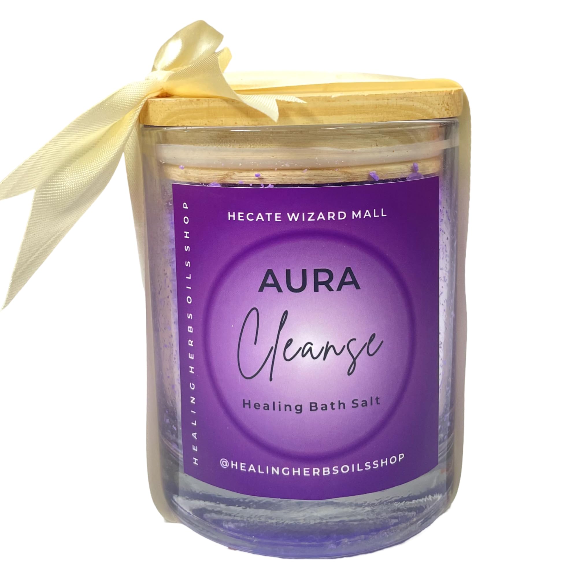 Hecate Wizard Mall | Aura Cleansing Bath Salt | Purify, Detoxify & Rebalance Your Energy | Relaxation & Spiritual Healing |-image-17